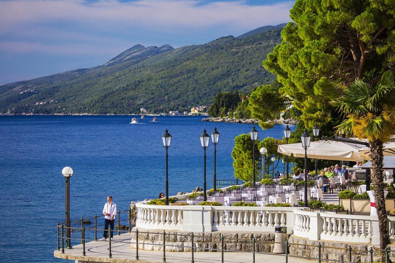 Apartment Maja Opatija With Free Private Parking And Lovely Sea View Terrace Exterior foto