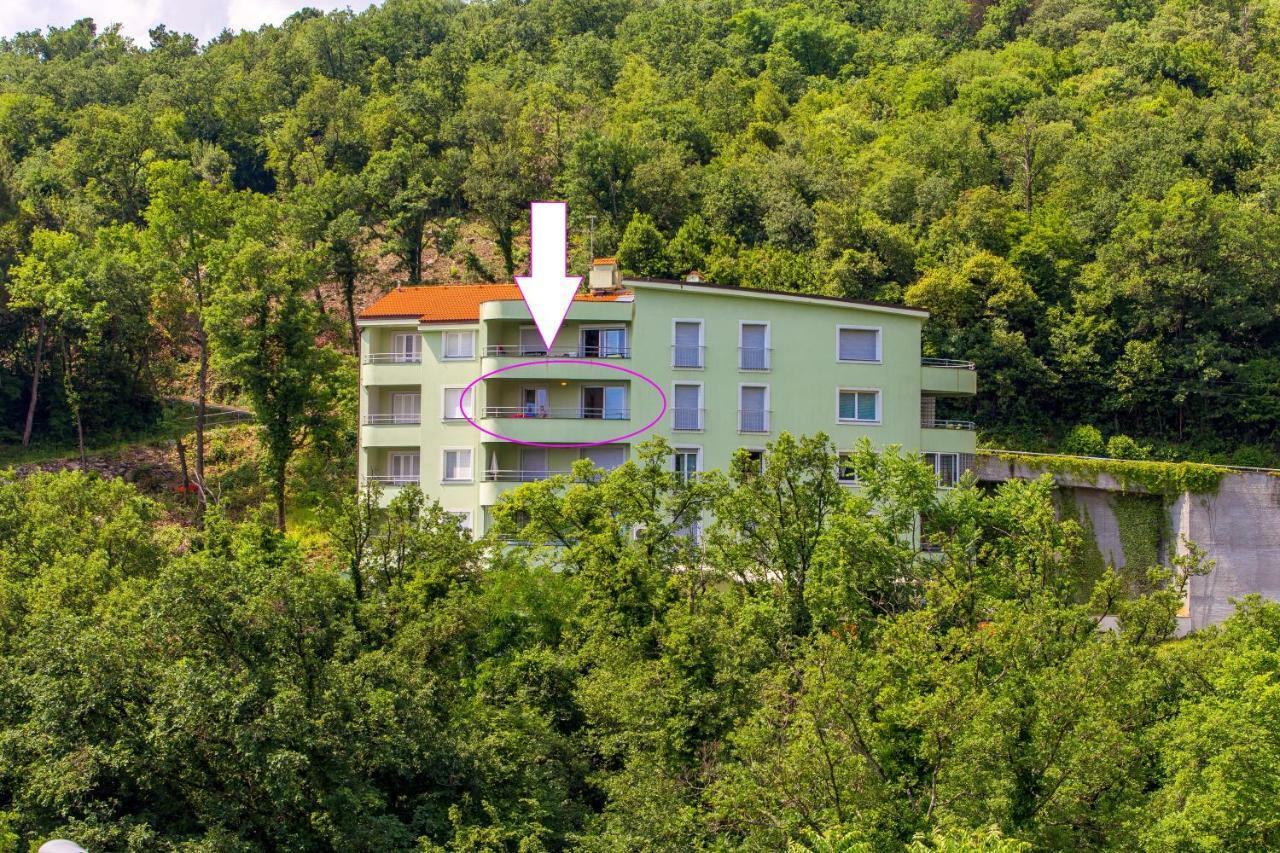 Apartment Maja Opatija With Free Private Parking And Lovely Sea View Terrace Exterior foto